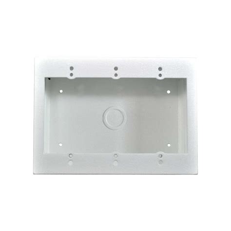 3 gang outdoor electrical box|3 gang surface mount box.